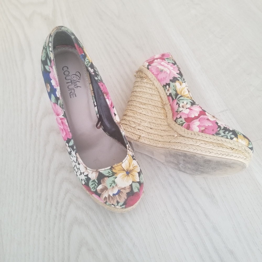 Wedge summer shoes